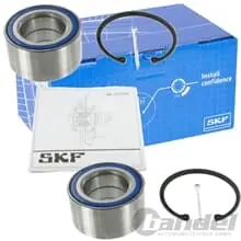 Expressversand 2x SKF RADLAGER HINTEN passend für HYUNDAI ix35 SANTA FE I (SM) TUCSON (JM)