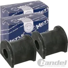 Sonderangebot 2x MEYLE LAGERUNG STABILISATOR GUMMILAGER STABI VORNE passend für MAZDA 3 + 5
