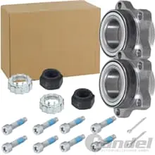 Neuheit 2 RADLAGER RADNABE mit ABS-SENSORRING VORNE VORDERACHSE für FORD TRANSIT TOURNEO