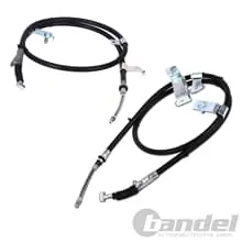 Sofort Bestellen 2x HANDBREMSSEILE HINTEN LINKS RECHTS für NISSAN MICRA II (K11) SEILZUG BREMSE