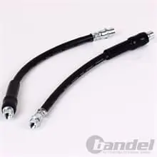Nur Für Kurze Zeit 2x BREMSSCHLAUCH VORDERACHSE passend für AUDI 80 + 90 + COUPE + CABRIOLET
