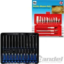 Begrenztes Angebot BGS FEINST-SCHRAUBEN-ZIEHER & HAKEN-SATZ 12-tlg SKALPELL BASTELMESSER-SET 16-tlg