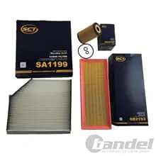 FILTERSET LUFTFILTER POLLENFILTER ÖLFILTER für AUDI Q5 A4 A5 CABRIO ALLROAD Ausverkauf