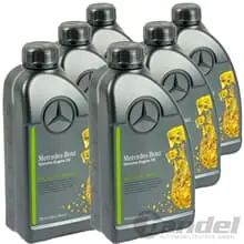 Sofort Bestellen 6X1L OE ORIGINAL MB für MERCEDES 229.51 MOTORÖL SYNTHETIC ÖL