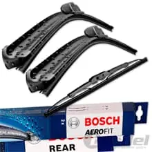 Sofort Bestellen BOSCH AEROFIT SCHEIBENWISCHER VORNE + HINTEN passend für BMW 3er E46 Compact