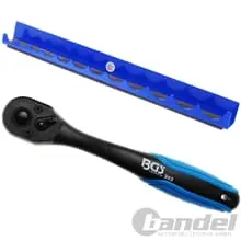 Top-Preis BGS KNARRE RATSCHE HEBELUMSCHALTKNARRE 10mm 3/8" ZOLL + HALTESCHIENE MAGNETISCH
