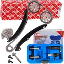FEBI STEUERKETTENSATZ + BGS MOTOREINSTELLWERKZEUG für 1.2 VW POLO 9N IBIZA FABIA Jetzt Kaufen