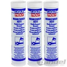 3x400 GRAMM LIQUI MOLY MEHRZWECKFETT WÄLZLAGERFETT SCHMIERFETT FETT Neu Im Sortiment