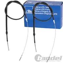 2x ATE SEILZUG, FESTSTELLBREMSE HINTEN für VW GOLF II JETTA II 1.8 Rabatt
