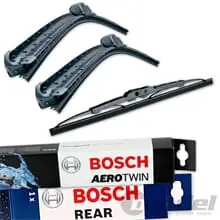 BOSCH AEROTWIN SCHEIBENWISCHER VORNE+HINTEN passend für LAND ROVER RANGE EVOQUE Expressversand