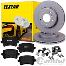 TEXTAR BREMSSCHEIBEN 310mm + BELÄGE HINTEN für VW PASSAT 3C B6 B7 + CC 358 357 Bestseller