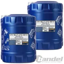 Mega-Angebot 2x10L GETRIEBEÖL MANNOL MULTI UTTO passend für API GL-4 VOLVO WB101 FORD M2C134D