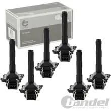 6x SKV ZÜNDSPULE passend für AUDI A4 (B5) A6 (C5) ALLROAD (C5) 2.7 Must-Have