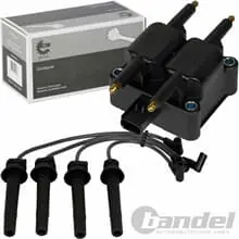 Preisreduziert SKV ZÜNDSPULE+ZÜNDLEITUNGSSATZ PASSEND FÜR MINI Cooper One Works JCW R50 R52 R53