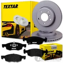 TEXTAR BREMSSCHEIBEN 257mm + BELÄGE VORNE passend für OPEL CORSA E Bj. 2014-2019 Schneller Versand