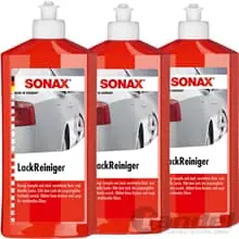 3x 500ml SONAX LACKREINIGER INTENSIV REINIGER POLITUR LACK PFLEGE Saisonangebot