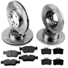 Must-Have BREMSSCHEIBEN + BELÄGE VORNE + HINTEN passend für FORD MONDEO III 3 MK3