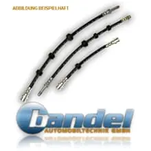3x BREMSSCHLAUCH / BREMSSCHLÄUCHE VORNE passend für BMW (E36) MIT ASC/ASR Mega-Angebot