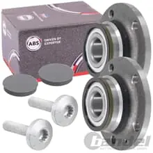 2x ABS RADNABE HINTEN für AUDI A3 8P VW GOLF 5 6 TOURAN PASSAT SEAT LEON SKODA Beliebt