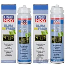 2x LIQUI MOLY KLIMA REFRESH 75ml KLIMAANLAGENREINIGER ALLERGENFREI RENIGUNG Solange Der Vorrat Reicht