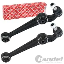 2x FEBI QUERLENKER mit TRAGGELENK VORDERACHSE UNTEN passend für MAZDA 6 GG GY Letzte Chance
