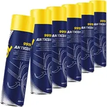 6x 650ml MANNOL ANTICOR SCHWARZ UNTERBODENSCHUTZ STEINSCHLAGSCHUTZ Mega-Angebot