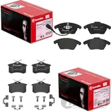 Highlight BREMBO BREMSBELAGSATZ SET VORNE+HINTEN für VW GOLF 5+6 POLO A1 A3 SEAT IBIZA