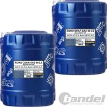 Top-Preis 2x 10L MANNOL 8110 AGRO GEAR 90 LS GETRIEBEÖL MANUELLE GETRIEBE API GL-5 SAE 90