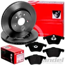 brembo BREMSSCHEIBEN 320mm + BELÄGE VORNE für VOLVO V40 V50 S40 II C70 II Cabrio Beliebt