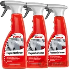 3x 500ml SONAX FLUGROSTENTFERNER ROSTENTFERNER FLUGROST ENTFERNER SÄUREFREI Heißes Angebot