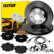 TEXTAR BREMSSCHEIBEN + BELÄGE HINTEN passend für BMW 5er F10 6er F12 F13 F06 Direktkauf