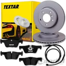 TEXTAR BREMSSCHEIBEN 300mm + BELÄGE HINTEN passend für BMW 3er F30 F31 F34 Direkt Vom Hersteller
