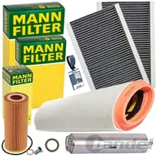 Echt MANN FILTERSATZ INSPEKTIONSPAKET passend für BMW 5er E60 E61 525d 530d