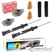 2x BILSTEIN B4 STOSSDÄMPFER + FEBI DOMLAGER HINTEN für AUDI A3 8P Limo Sportback Online Kaufen
