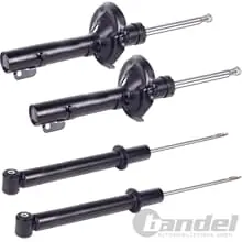 Must-Have 4x STOßDÄMPFER Ø 55mm VORNE+HINTEN für VW GOLF 5 6 PLUS ALTEA OCTAVIA