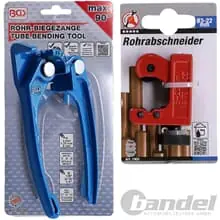 BGS ROHR-BIEGE-ZANGE BREMSLEITUNGEN BIEGEN + ROHR-ABSCHNEIDER-Ø 3-22mm Wochenendangebot
