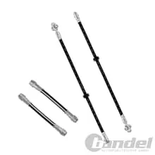Preis Gesenkt 4x BREMSSCHLAUCH KOMPLETT passend für AUDI A3 SEAT LEON SKODA OCTAVIA VW GOLF 4