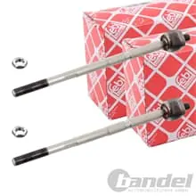 Top-Preis 2x FEBI AXIALGELENK SPURSTANGE passend für FORD B-MAX FIESTA 5 TRANSIT COURIER