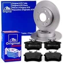 Kracherpreis ATE BREMSSCHEIBEN 240mm + BELÄGE HINTEN passend für ALFA ROMEO SPIDER + GTV 916