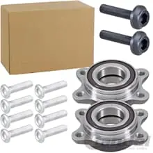 Saisonangebot 2x RADLAGER RADNABE HINTEN HINTERACHSE passend für AUDI A8 4E