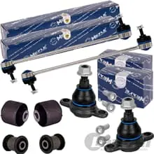 2x MEYLE TRAGGELENKE + KOPPELSTANGE + QUERLENKER LAGERBUCHSEN für VW T5 T6 Wochenendangebot