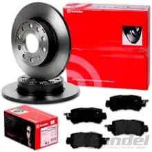 Begrenztes Angebot brembo BREMSSCHEIBEN 303mm + BELÄGE HINTEN passend für MAZDA CX-5 KE GH