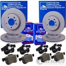 Abverkauf ATE BREMSSCHEIBEN + BELÄGE VORNE + HINTEN passend für VOLVO XC60 Bj 2008-2017