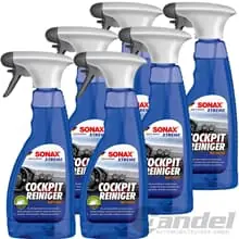 6x 500ml SONAX XTREME COCKPITREINIGER MATTEFFECT COCKPITSPRAY PFLEGE REINIGER Super-Preis