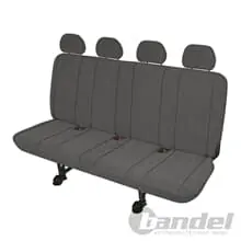 Beliebt SCHONBEZUG TRANSPORTER POLYESTER 4er SITZBANK SITZSCHONER SITZBEZUG GRAU