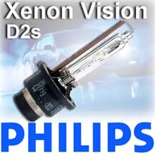 1 x PHILIPS D2s Xenon Vision STANDARD HID BRENNER Projektionsscheinwerfer Ausverkauf