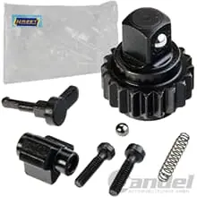 Abverkauf HAZET REPARATUR-SATZ REP-SET 863P/7N für KLEINE UMSCHALT-KNARRE 1/4" ZOLL 7-tlg.