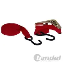 SPANNGURT ZURRGURT RATSCHENGURT 0,65t 25mm 3,50 Meter MIT HAKEN 650kg Echt