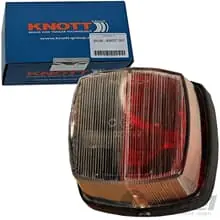 KNOTT UMRISSLEUCHTE ROT/WEISS SQUAREPOINT ANHÄNGER BEGRENZUNG POSITIONSLEUCHTE Online Kaufen