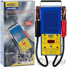 Finale Aktion MAGNETI MARELLI DIGITALER BATTERIE- LADESTROM TESTER FÜR 12V KFZ AUTO BATTERIE